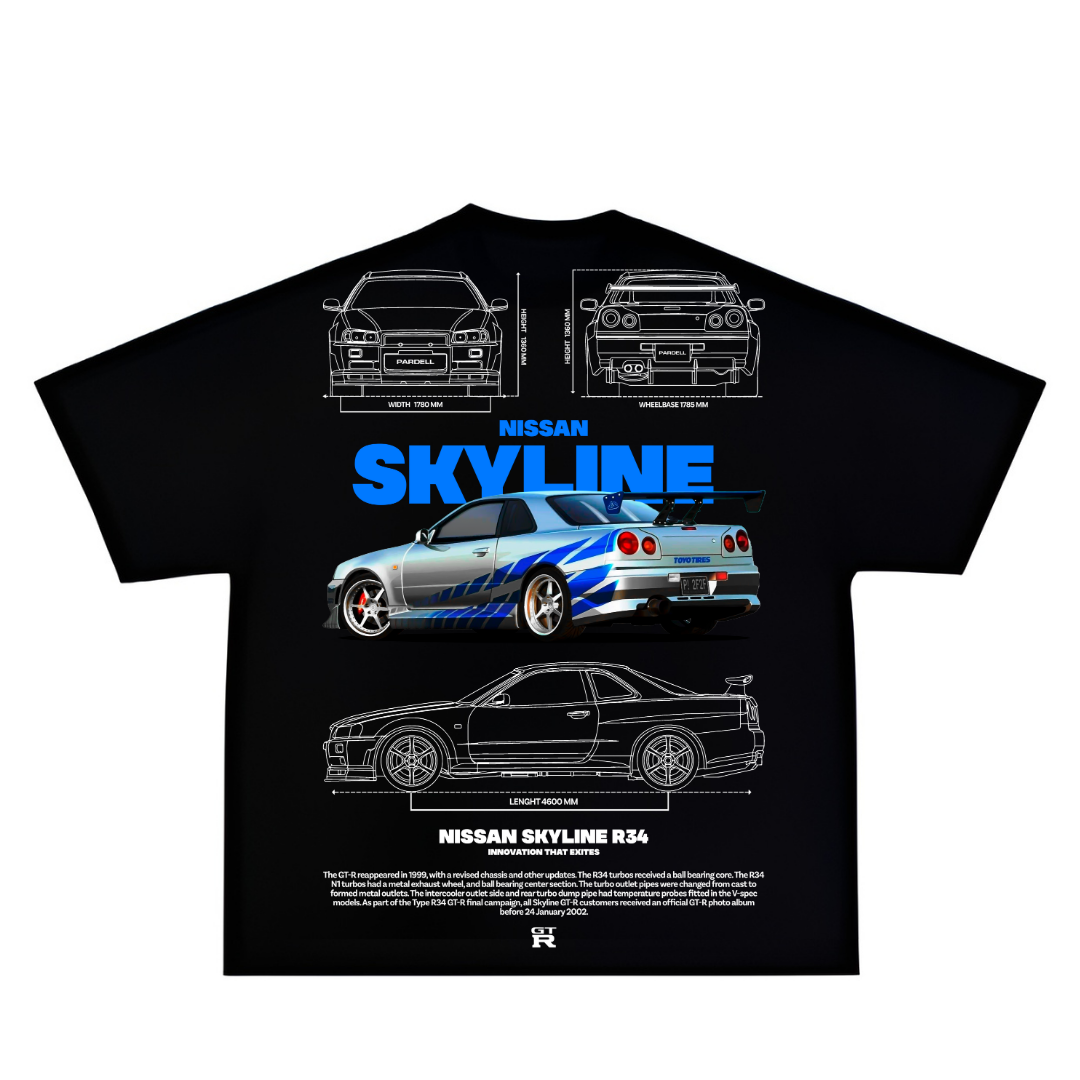 Nissan Skyline oversized T-shirt