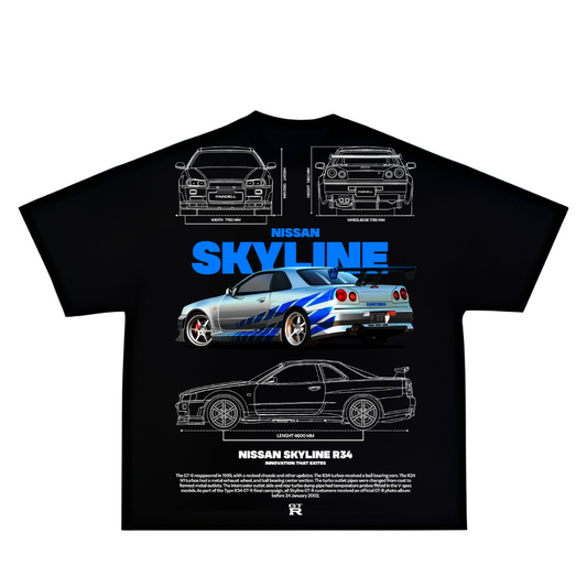 Nissan Skyline oversized T-shirt